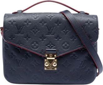 Louis Vuitton Pre-owned Handbags, female, Blue, Size: ONE SIZE Pre-owned Pochette Metis