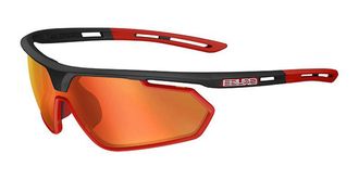 Salice 018 RWX NERO-ROSSO/RW ROSSO Mens Sunglasses Red Size Standard