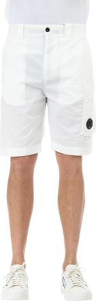 C.P. Company C.P. Company - Bermuda Cargo 50 Fili - Shorts - Hombre - Blanco - L