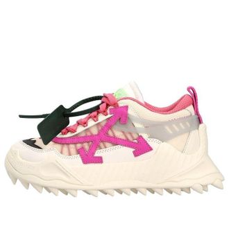 Off-white (WMNS) Off-White Odsy-1000 Low-Top Sneakers White Pink OWIA180F22FAB0013432