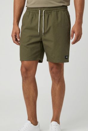 Vans Shorts VANS RANGE RELAXED SPORT SHORT, Herren, Gr. XXL, N-Gr, mossy olive, Obermaterial: 100% Polyester, Hosen Shorts, mit Kordelverschluss, bequeme P