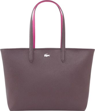 Lacoste Anna Zip Tote - Dames - Shoppers - Paars - ONE Size - Tassen