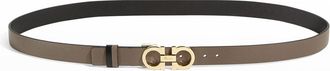 Ferragamo Gancini-Buckle Reversible Leather Belt