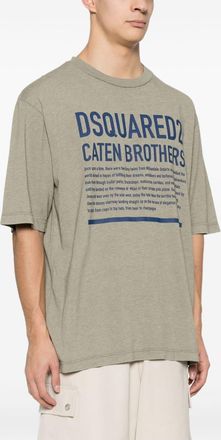 Dsquared2 Mens Logo-Print T-Shirt Ss24 M
