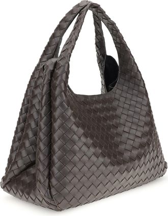 Bottega Veneta Womens Shoulder Bag Campana Large Fondant-M Brass Lambskin