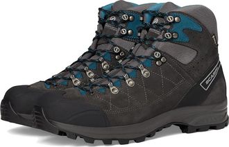 Scarpa Kailash Trek GTX Mens Shoes Shark Grey/Lake Blue 2 : EU 44.5 (US Mens 11) D - Medium, Suede/Synthetic