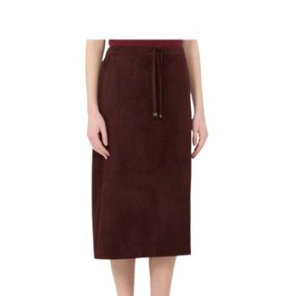 Max Mara Dames, Rokken, Bruin, Maat: XS