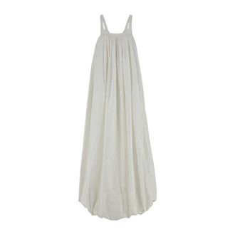 ARMARIUM Maxi Dresses, female, White, Size: 2XS Nora Pleated Maxi Dress