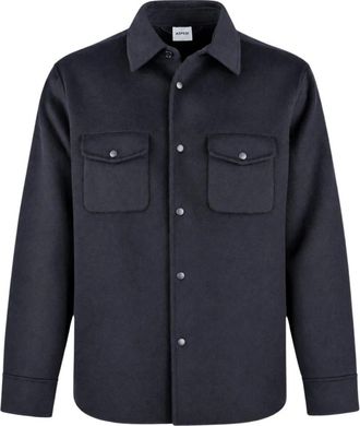 Aspesi Camicia 13 Dub - - Jackets - Uomo - Blu - S