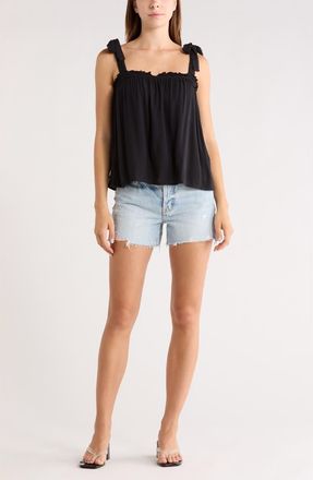 Abound Shoulder Tie Boho Cami in Black at Nordstrom Rack, Size Small