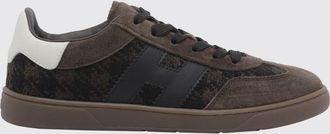 Hogan Sneakers Cool in pelle e tessuto jacquard con monogramma e logo H