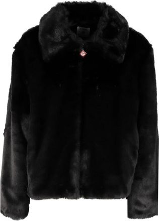 Casablanca Paris Faux Fur Jas - Dames - Jassen - Zwart - XS - Polyester - Jassen