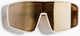 H&M Shield-Sonnebrille - White