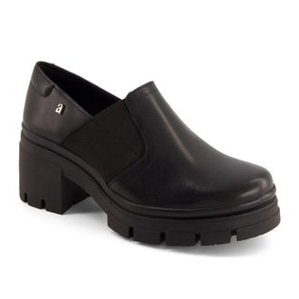 Andrea Womens Leather Loafers