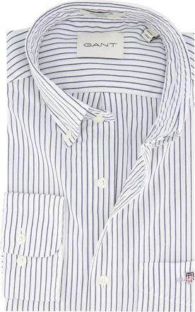 GANT Heren, Overhemden, Wit, Maat: 2XL