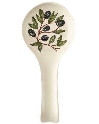 Bella Maison Olive Ceramic Spoon Rest