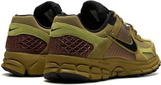Nike Womens Zoom Sneakers Green Leather Rubber