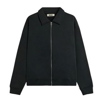 Woodbird Zip-throughs, male, Black, XL, WBTom Full Zip Polo