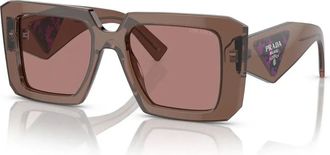 Prada Dames, Accessoires, Bruin, Maat: 51 MM