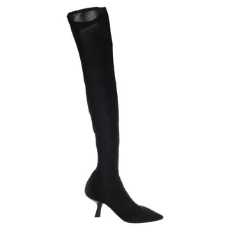 Ferragamo Ferragamo Over-the-Knee Stretch Boots, Size 7 C