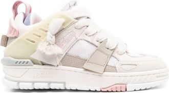 Axel Arigato Area Patchwork Paneled Sneakers, Brand Size 37 ( US Size 6.5 )