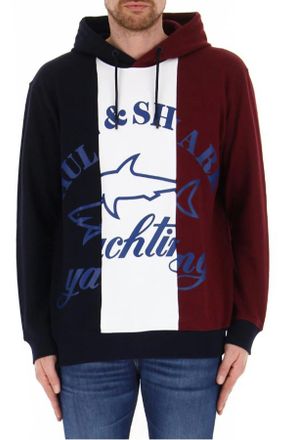 Paul & Shark Yachting Tricolor Paneel Hoodie