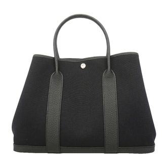 Herm&egrave;s Black Tote Bag (Pre-Owned)
