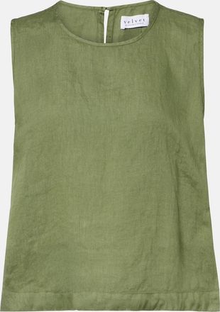 Velvet Top Maxine de lino