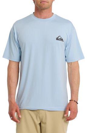 Quiksilver Everyday Surf Short Sleeve Rashguard in Skyway at Nordstrom, Size Xx-Large