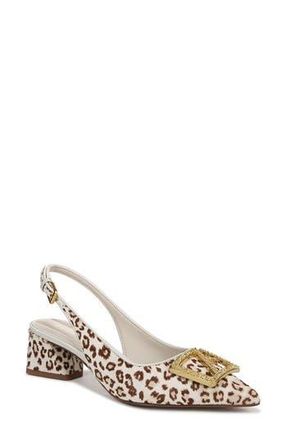 Franco Sarto Racer Slingback Pointed Toe Pump in Cream at Nordstrom Rack, Size 7.5