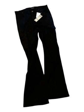 Bianco Womens Cargo Pants In Black