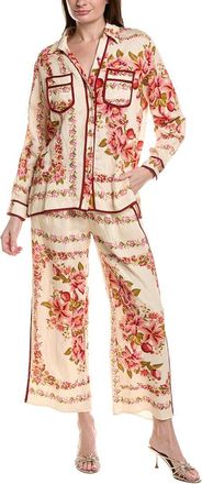 Beulah 2Pc Shirt & Pant Set