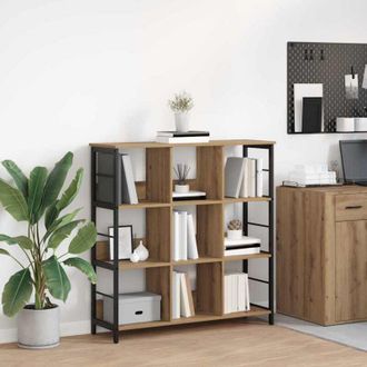 vidaXL vidaXL Libreria Rovere artigianale 102 x 32 x 104,5 cm