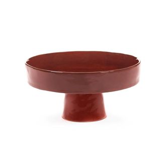 Serax La M&egrave;re Servierteller, tief, &Oslash; 25 x 12,5 cm, venetian red