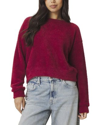 Splendid Fallon Fuzzy Crewneck Pullover