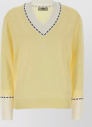 Fendi wool silk sweater