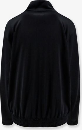 Maison Margiela Womens Sweatshirt Numeric Signature Black Polyester Sweatshirts Sweater