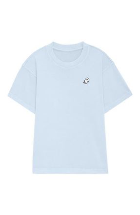Dalix Mens Ghost Heavyweight Pigment Dye Tee in Ice Blue at Nordstrom, Size Xxx-Large