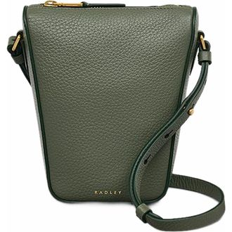Radley London Oak Street Medium Phone Crossbody Bag in Olive at Nordstrom