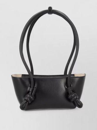 Hereu mini fleca rectangular shoulder bag knotted handles