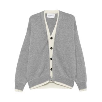 Amaranto Cardigan - - Knitwear - Uomo - Grigio - M