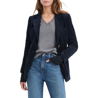 Favorite Daughter The Cord City Blazer in Navy at Nordstrom, Size X-Large