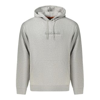 Napapijri Sudadera con capucha de manga larga - Sweatshirts & Hoodies - Hombre - Gris - 2XL