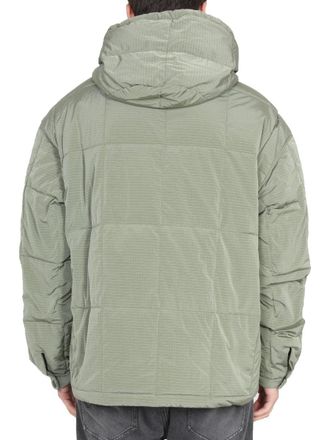 Ienki Ienki Drawstring Hood Nylon Anorak Jacket - Green