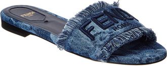 Fendi Fendi Sunshine Denim Sandal