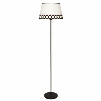 Fabrilamp Lampada da terra Soggiorno Dalia 1xe27 Beige/marrone - Fabrilamp