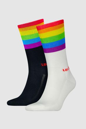 Levi's Regular Cut Pride Socks 2 pack - Hombre - 35 - Multicolor / Mixed Colour
