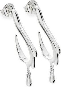 Lucy Quartermaine Dripping Hoop Earrings in Sterling Silver at Nordstrom