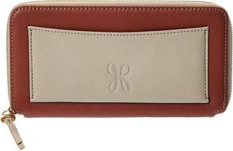 Hobo Hard Large Leather Wallet