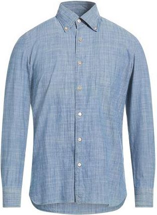LUIGI BORRELLI NAPOLI TOPWEAR - Camicie jeans su YOOX.COM